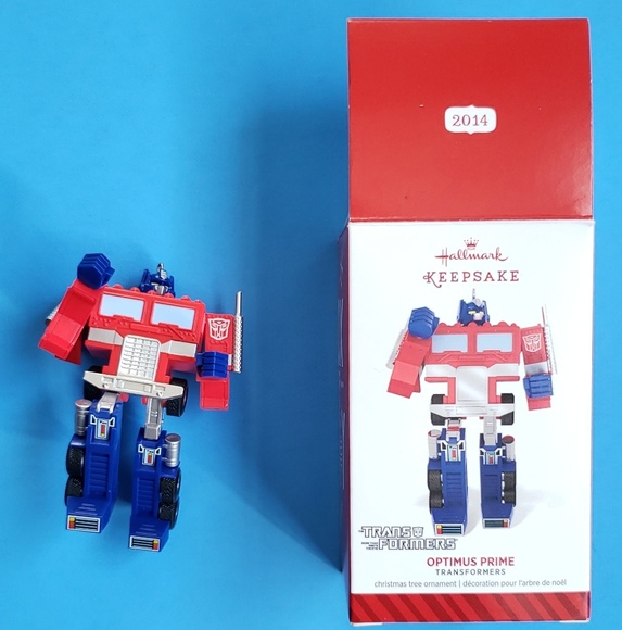 2014 Hallmark Keepsake Optimus Prime. Rare! - Picture 1 of 6